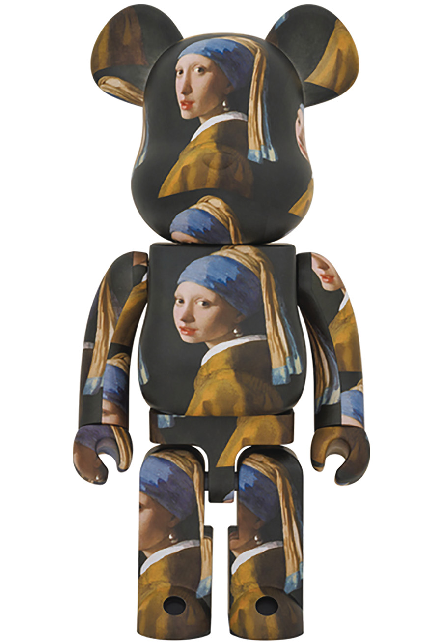 Johannes Vermeer Girl With Pearl Earring 1000 Percent Bearbrick