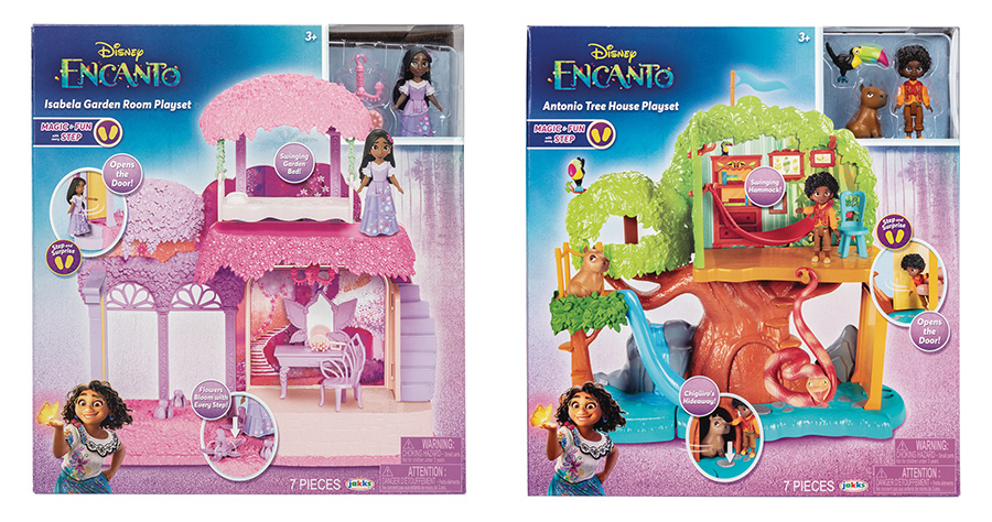 Disney Encanto Isabelas Garden Room Small Doll Playset Case