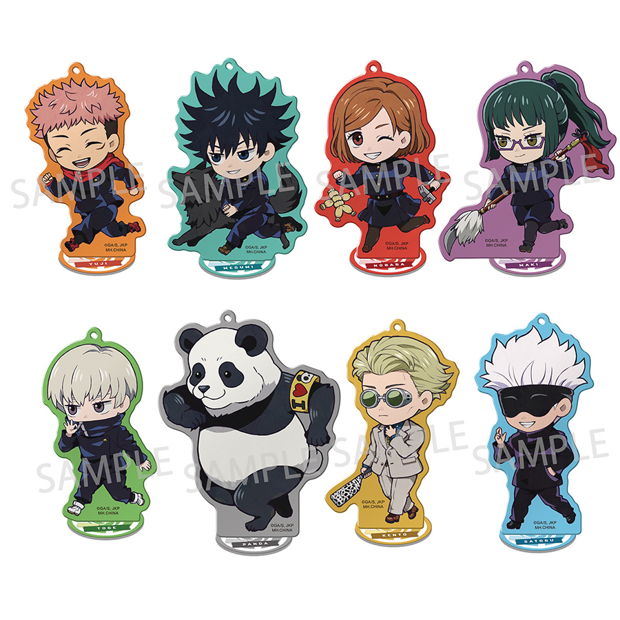 Jujutsu Kaisen Tokotoko Acrylic Stand Vol 1 Blind Mystery Box Limited Version 8-Piece Display