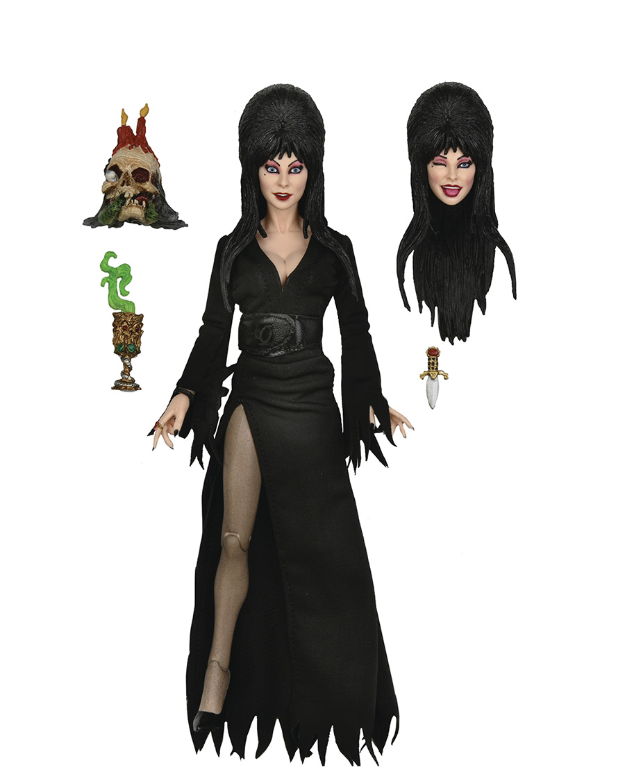 Elvira 8-Inch Clothed Action Figure