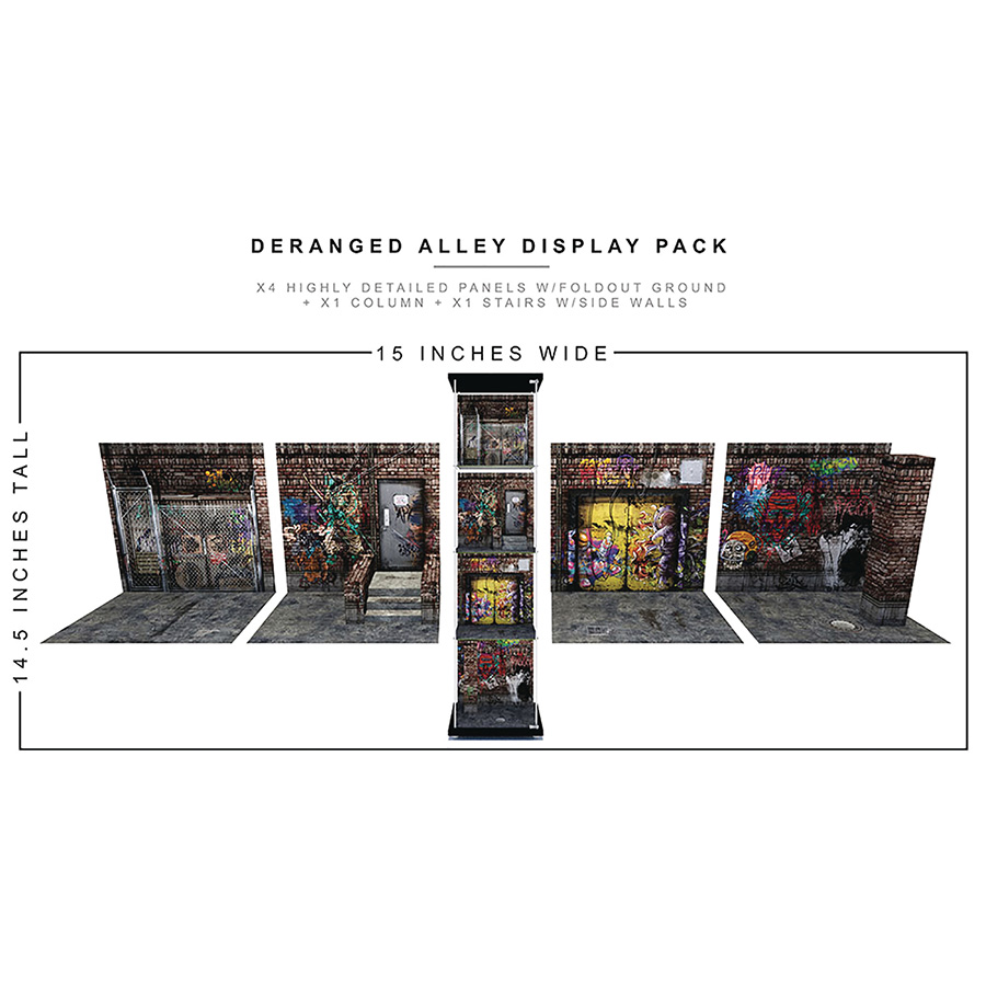 Extreme Sets 1/12 Scale Display Pack - Deranged Alley