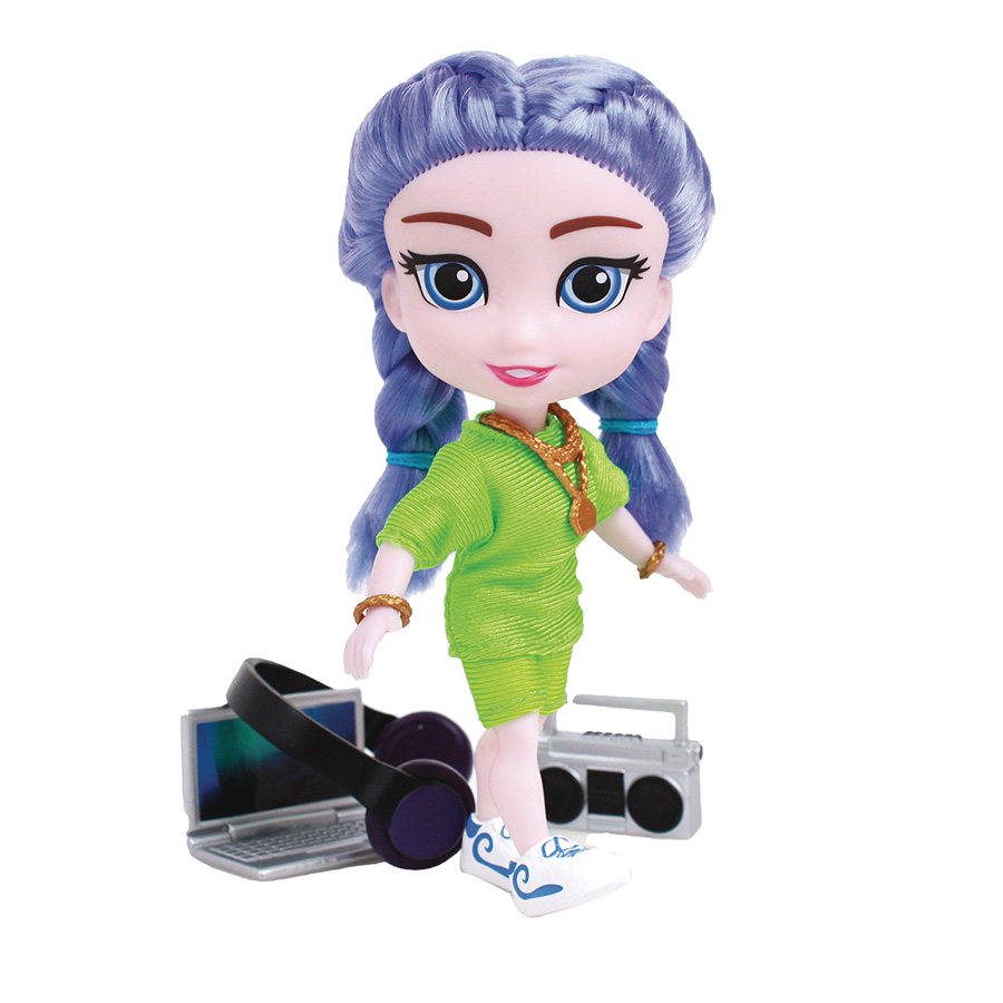For Keeps Girl With Cupcake Keepsake 5-Inch Action Figure - Ella (Violet Hair)