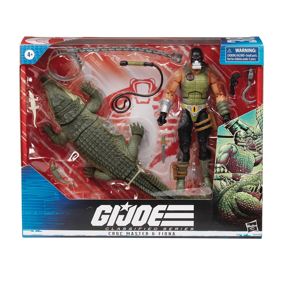 GI Joe Classified Series Croc Master & Fiona 6-Inch 2-Pack Action Figure