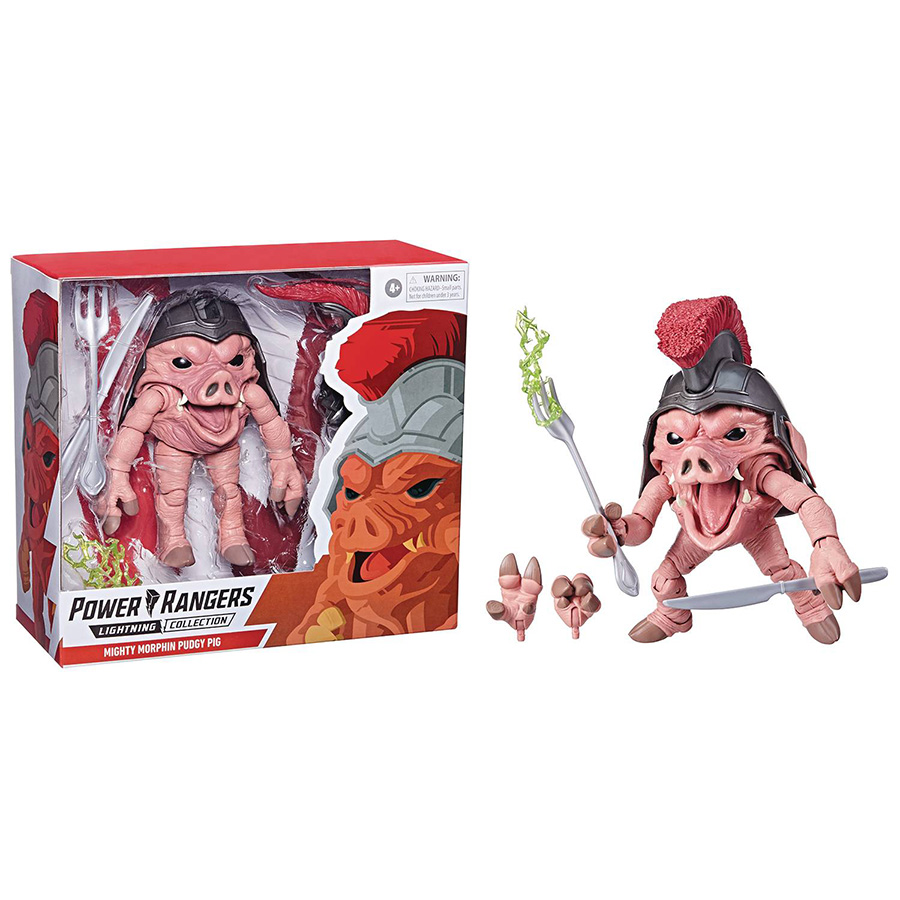 Power Rangers Lightning Collection Mighty Morphin Power Rangers Pudgy Pig Monster 6-Inch Action Figure