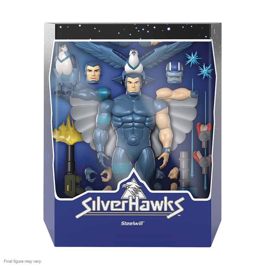 Silverhawks Ultimates Action Figure - Steelwill