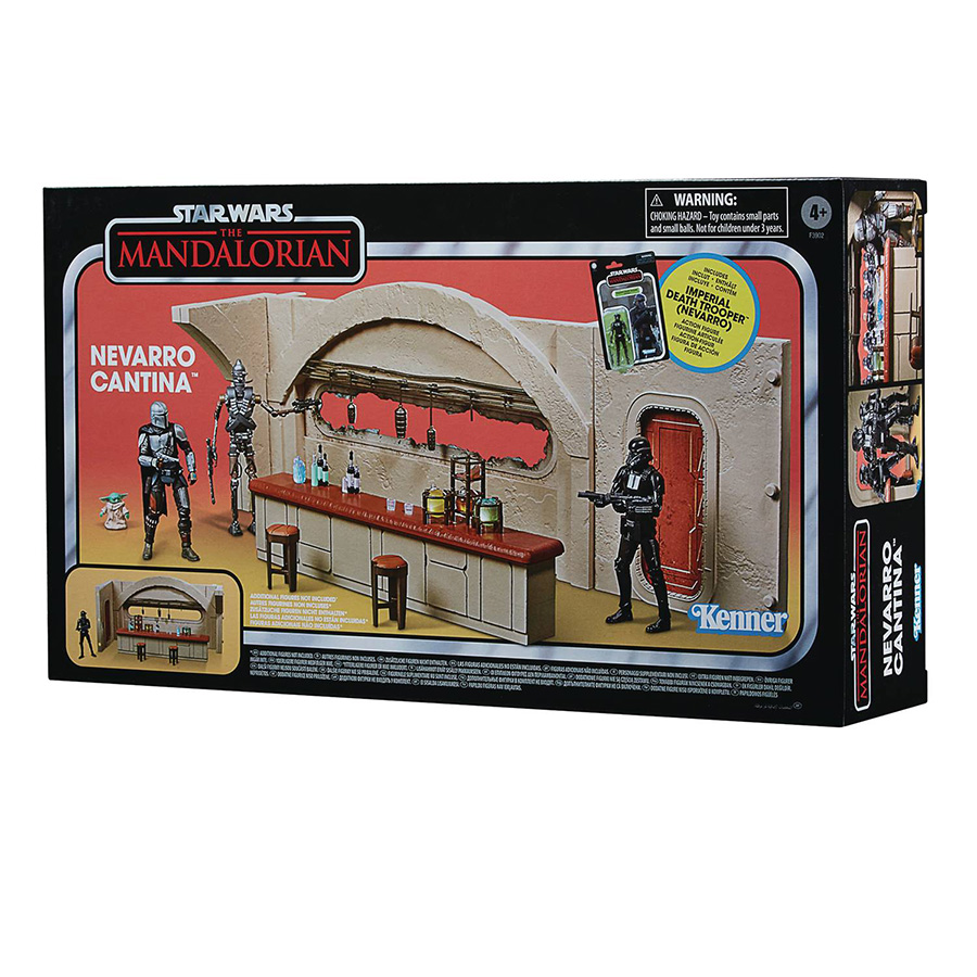 Star Wars Vintage Collection The Mandalorian Nevarro Cantina Playset