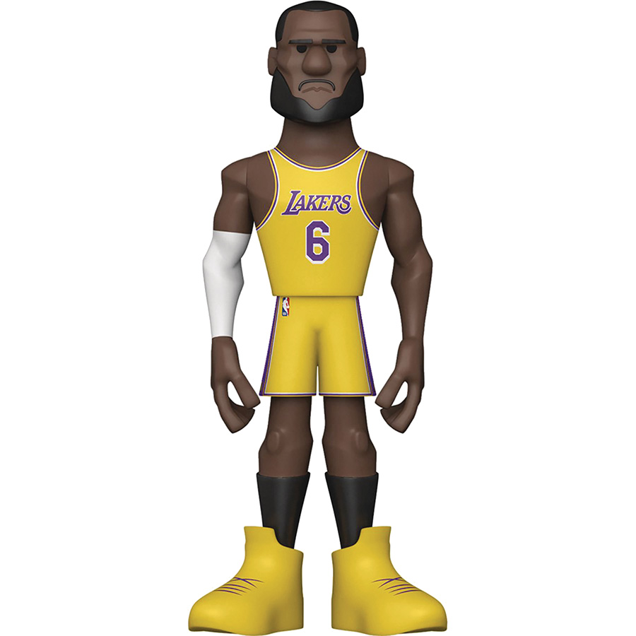 Vinyl Gold NBA Lakers Lebron James 5-Inch Vinyl Figure
