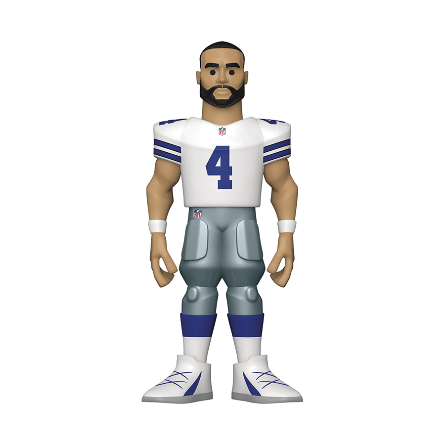 Vinyl Gold NFL Cowboys Dak Prescott Home 5-Inch Vinyl Figure