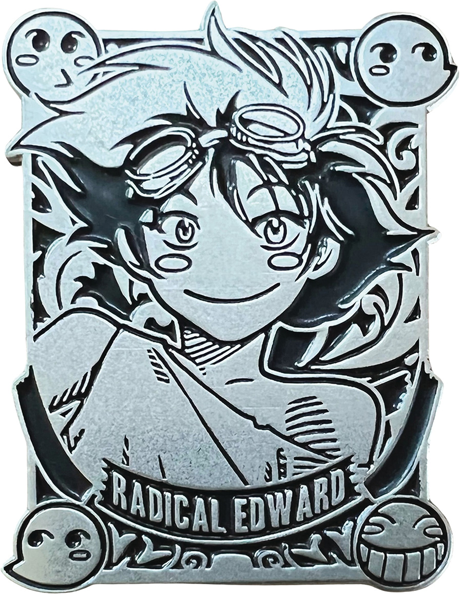 Cowboy Bebop Silver Badge Pin - Radical Ed