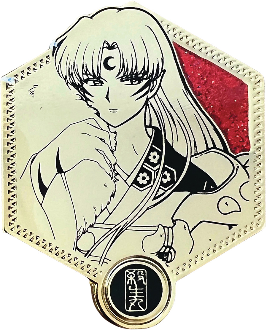 Inu Yasha Golden Pin - Sesshoumaru