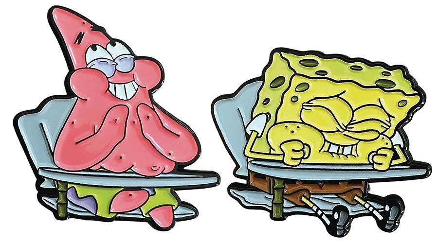 SpongeBob SquarePants Pin Set - Laughing In Class