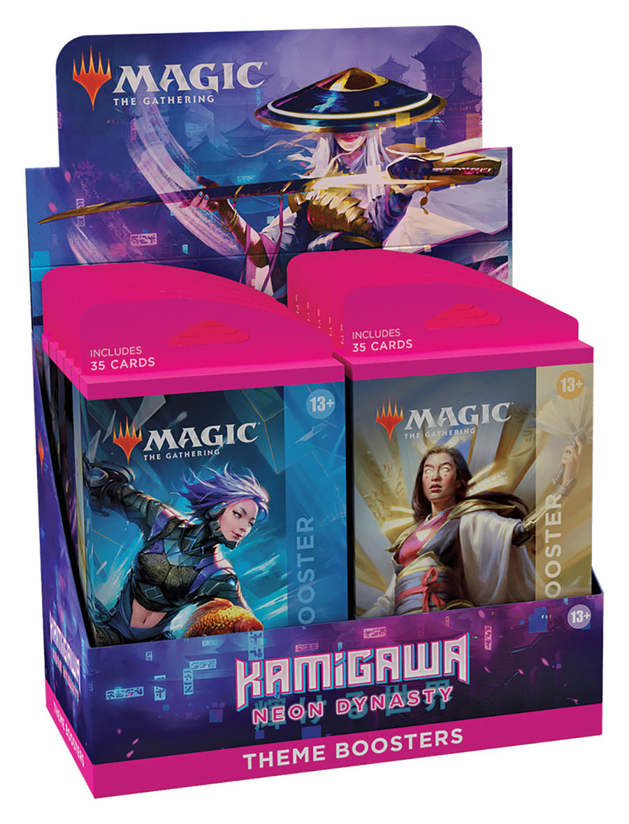 Magic The Gathering Kamigawa Neon Dynasty Theme Booster Display (12-Count)