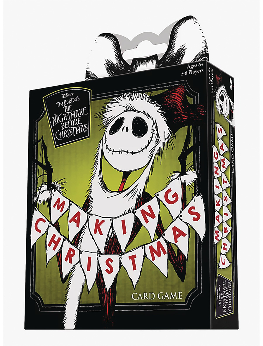 Signature Games Nightmare Before Christmas Making Christmas Card Game