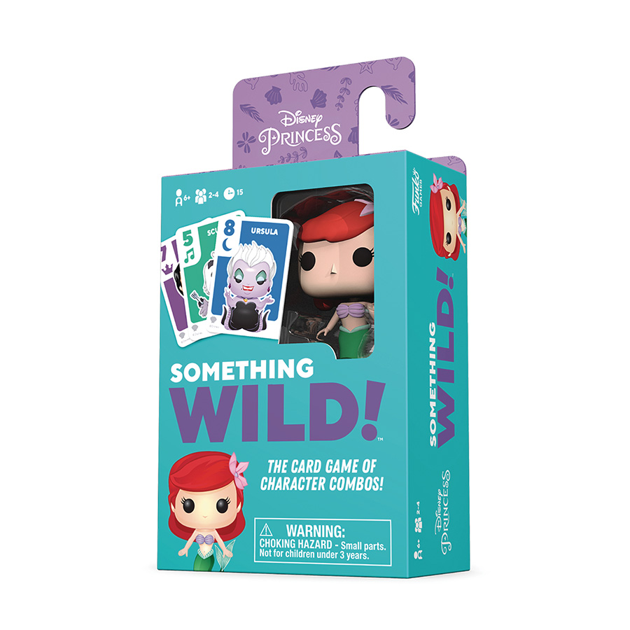Signature Games Something Wild Disney Card Game - Disney Princesses Ariel