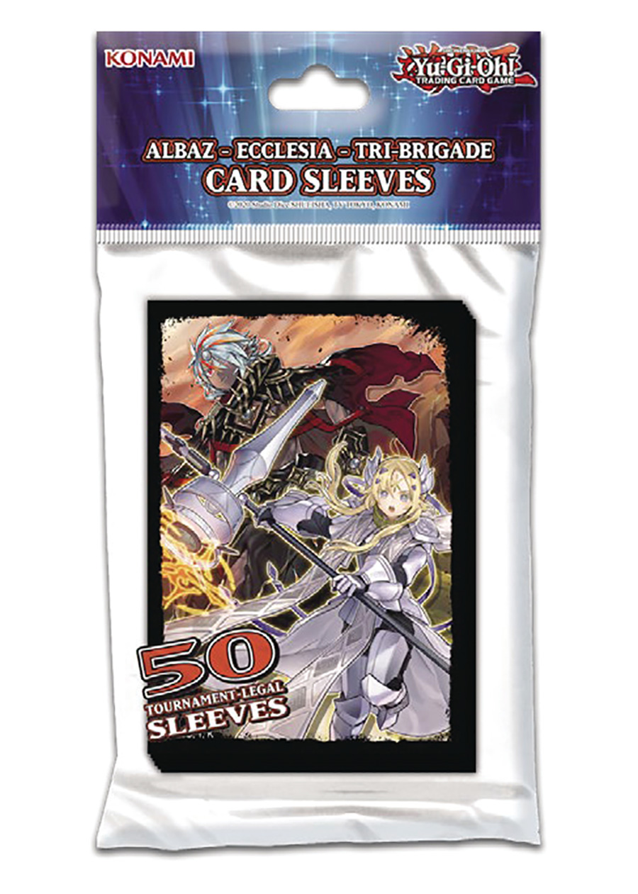 Yu-Gi-Oh Albaz Ecclesia Tri-Brigade Card Sleeves (50-Count)