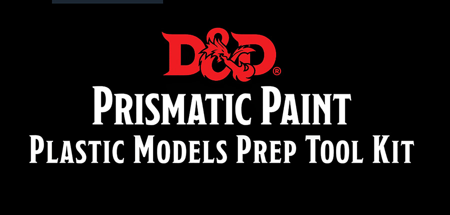 Dungeons & Dragons Prismatic Paint Modelling Accessory - Prep Tool Kit
