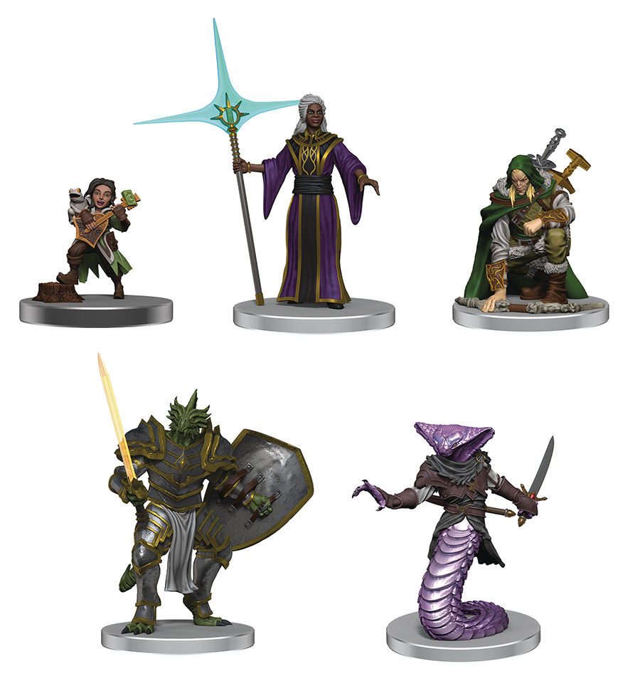 Magic The Gathering Miniatures Adventures In The Forgotten Realms Adventuring Party Starter Set