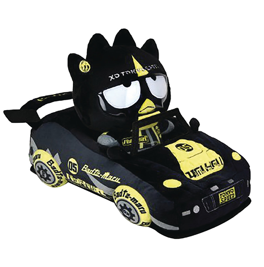 Hello Kitty Tokyo Speed Racer 13-Inch Medium Plush - Badtz Maru