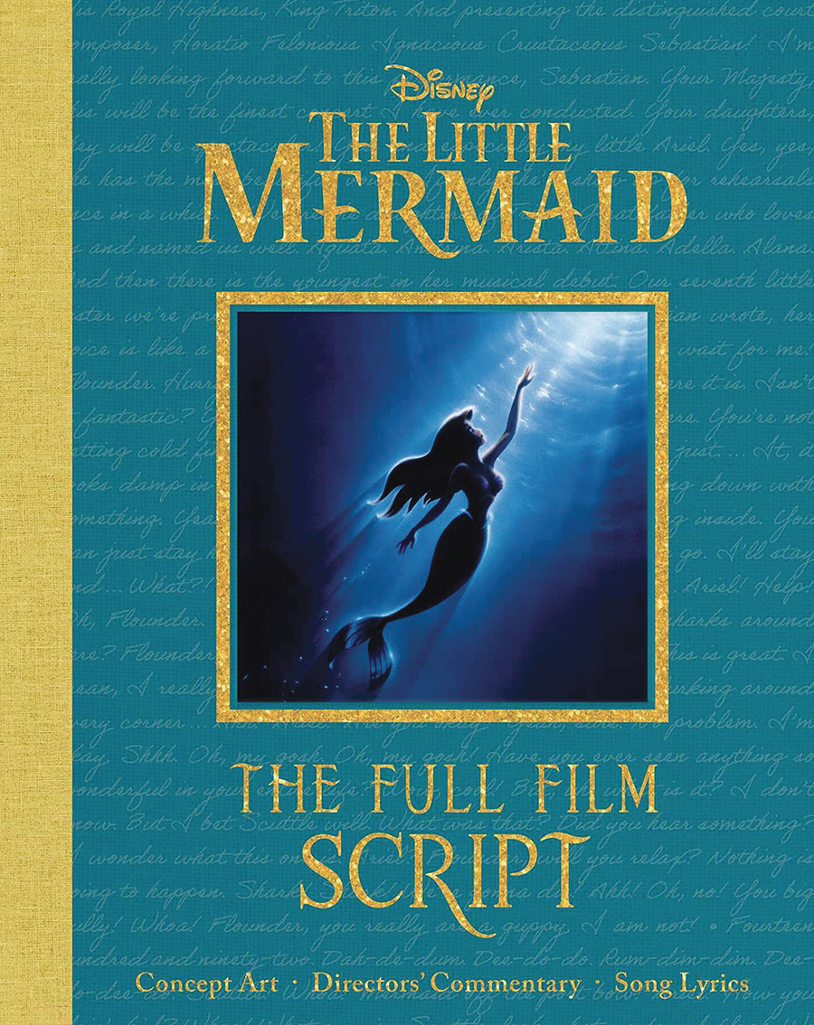 Disney Little Mermaid The Full Film Script HC
