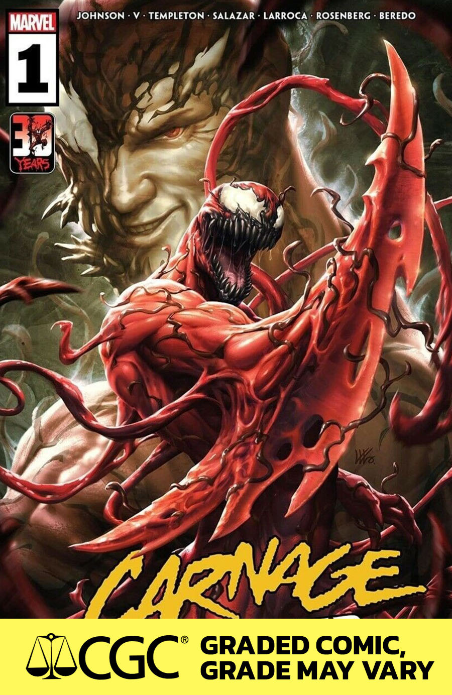 Carnage Forever #1 (One Shot) Cover G DF CGC Graded 9.6 Or Higher