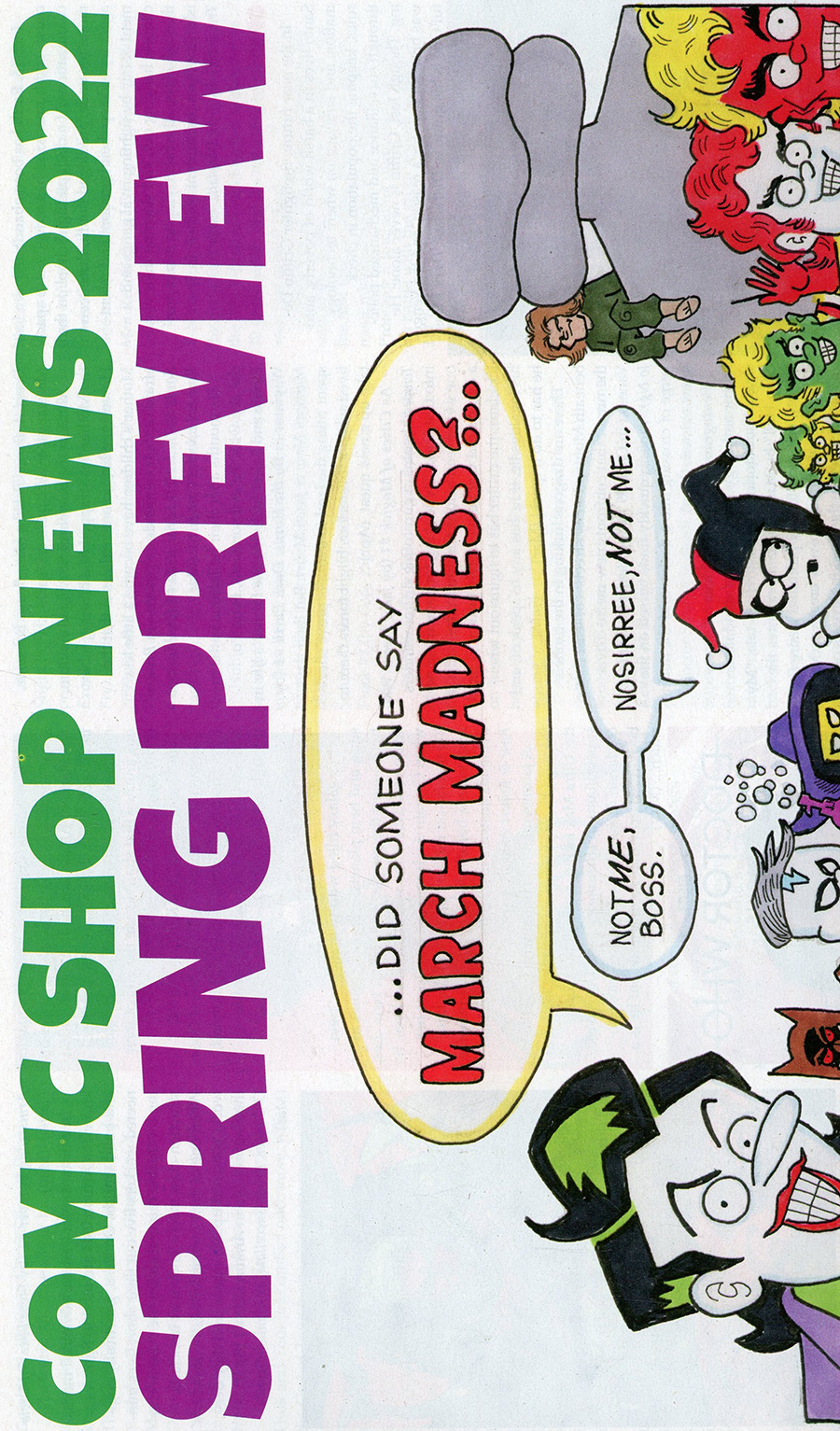 Comic Shop News 2022 Spring Preview - FREE - Limit 1 Per Customer