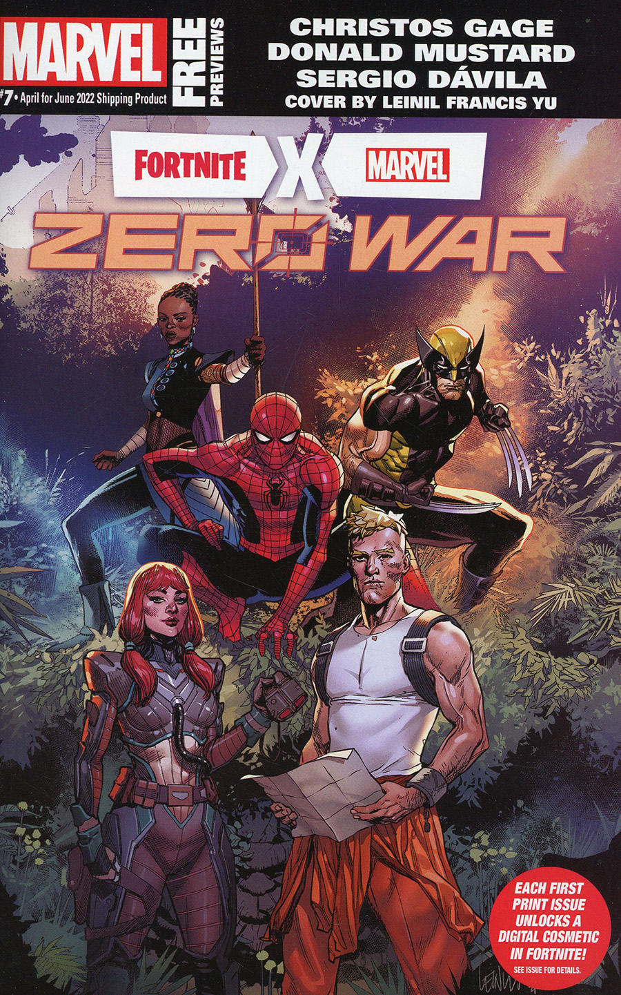 Marvel Previews Vol 6 #7 April 2022 - FREE -