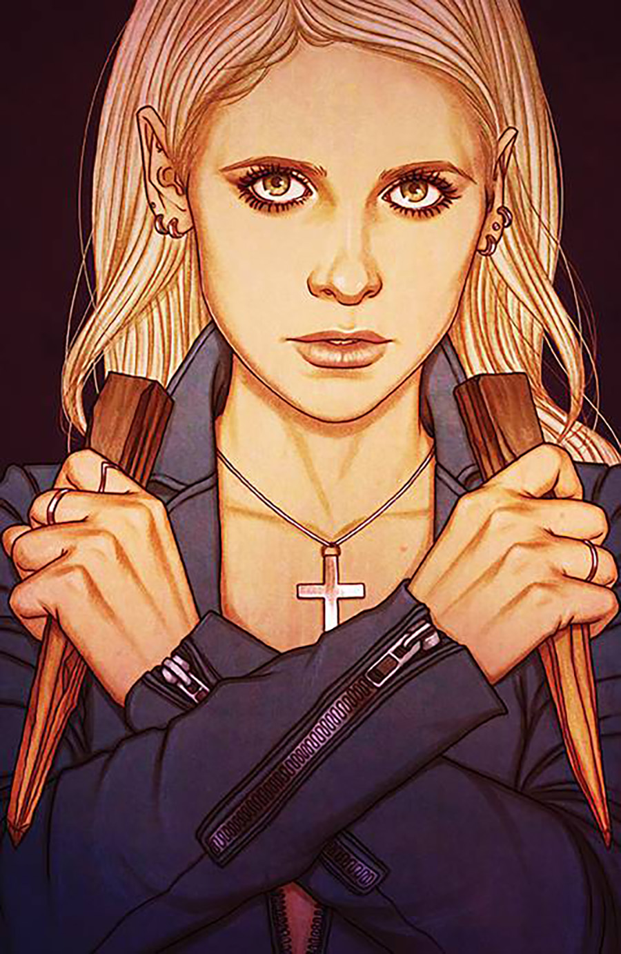 Buffy The Vampire Slayer 25th Anniversary Special #1 (One Shot) Cover J Incentive Jenny Frison Virgin Color Cover
