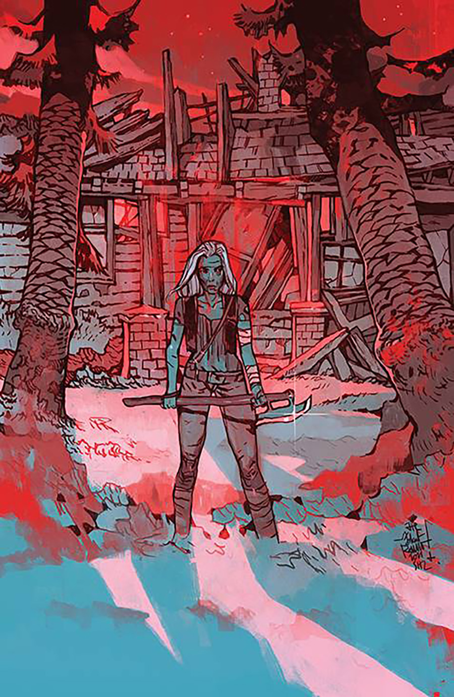 Buffy The Last Vampire Slayer #4 Cover E Incentive Jakub Rebelka Virgin Variant Cover