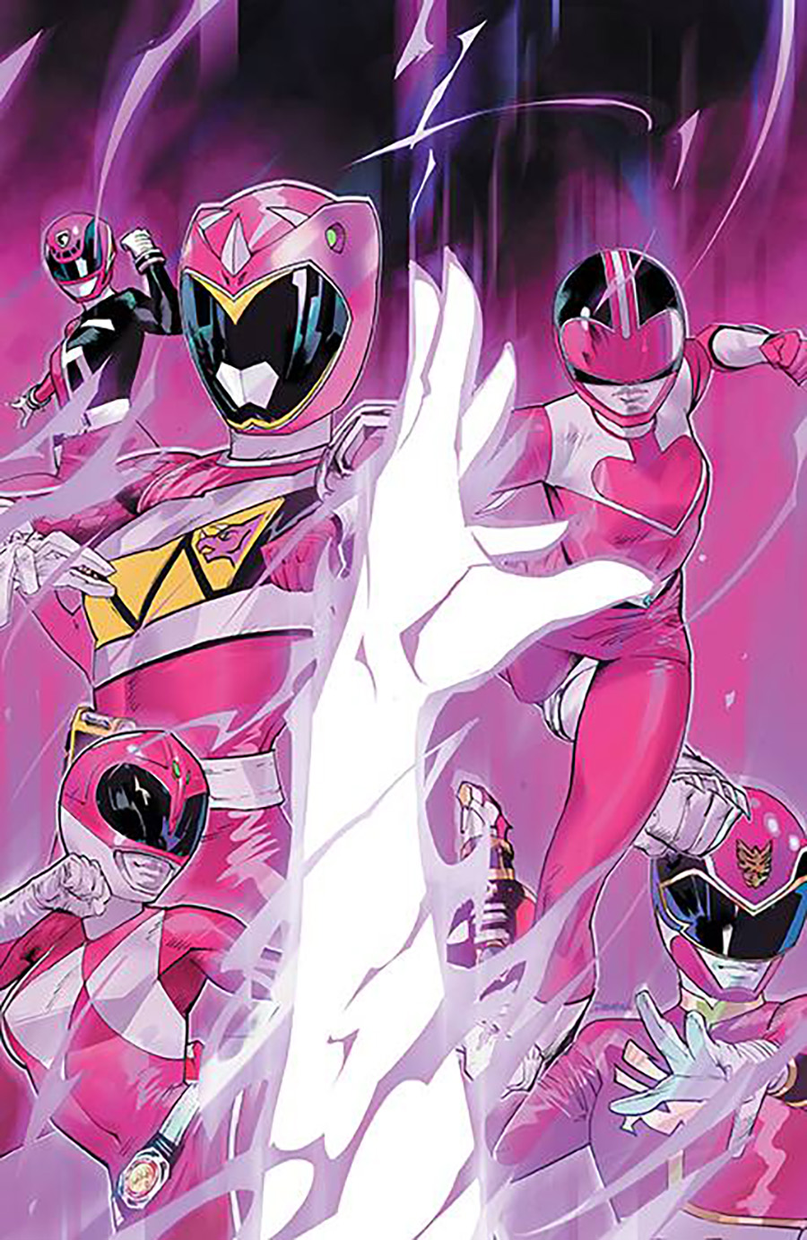 Power Rangers Universe #4 Cover B Incentive Dan Mora Virgin Cover