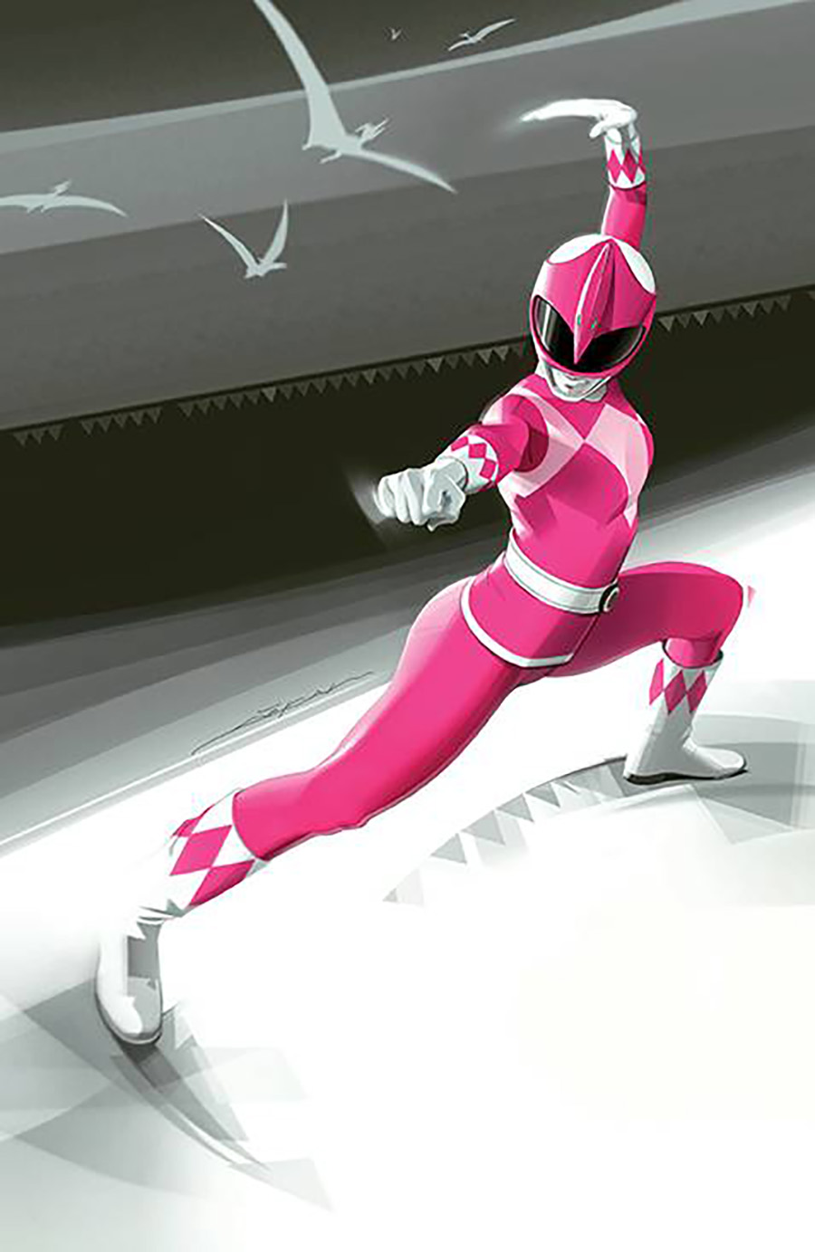 Power Rangers Universe #4 Cover E Incentive Jeff Dekal Virgin Variant Cover