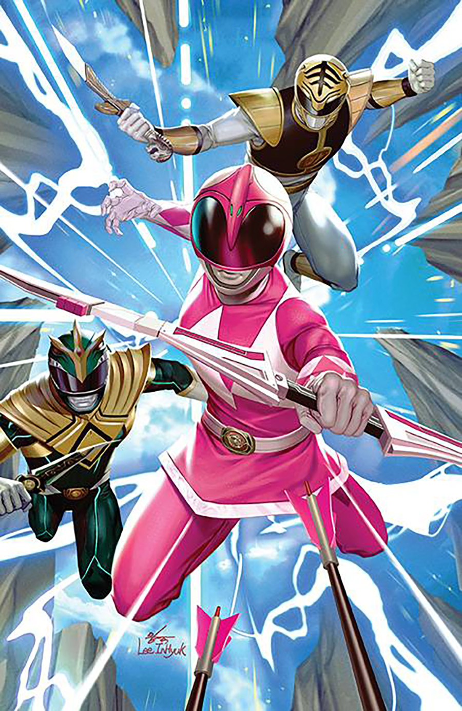 Mighty Morphin #17 Cover C Incentive Inhyuk Lee Virgin Cover
