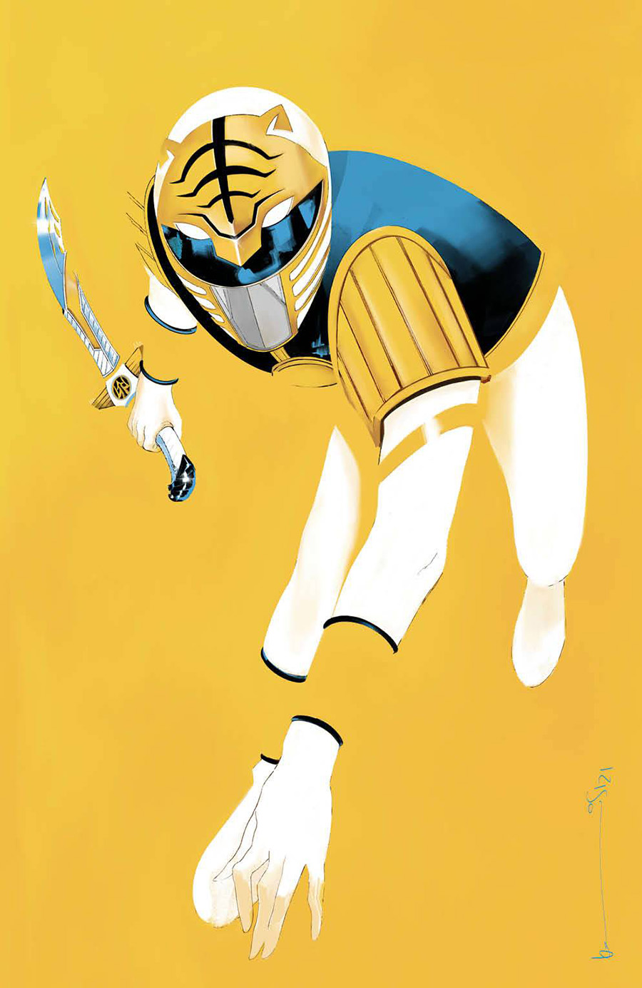 Mighty Morphin #17 Cover G Incentive Helena Masellis Reveal Virgin Cover
