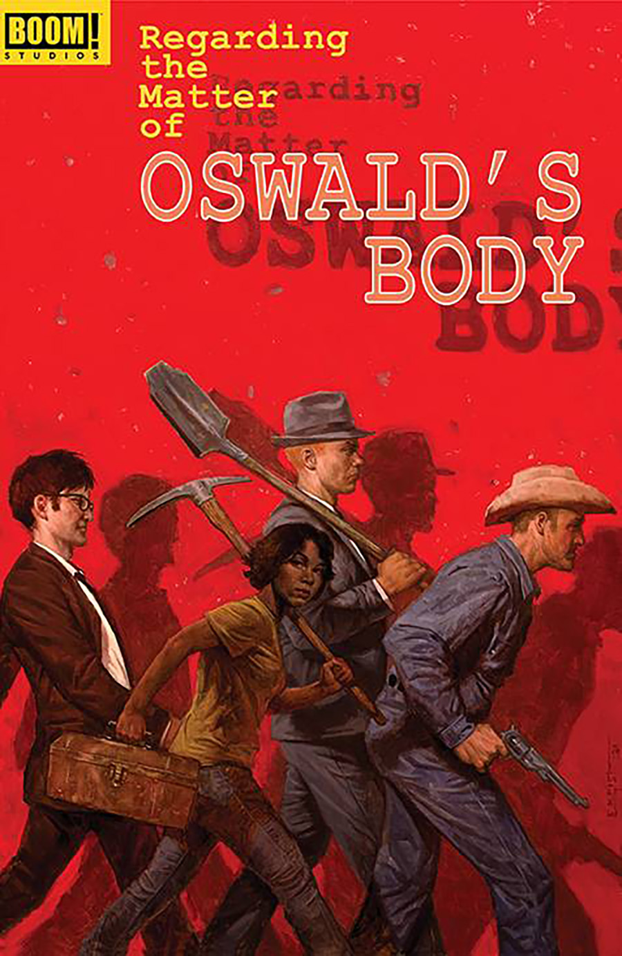 Regarding The Matter Of Oswalds Body #5 Cover B Incentive EM Gist Variant Cover