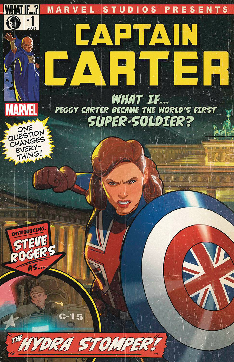 Captain Carter #1 Cover G Incentive Marvel Studios Animation Variant Cover