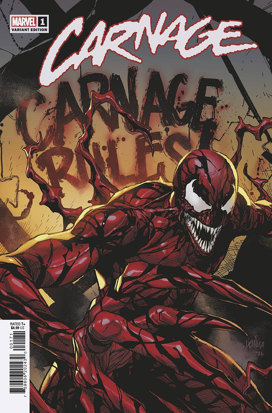 Carnage Vol 3 #1 Cover H Incentive Leinil Francis Yu Variant Cover