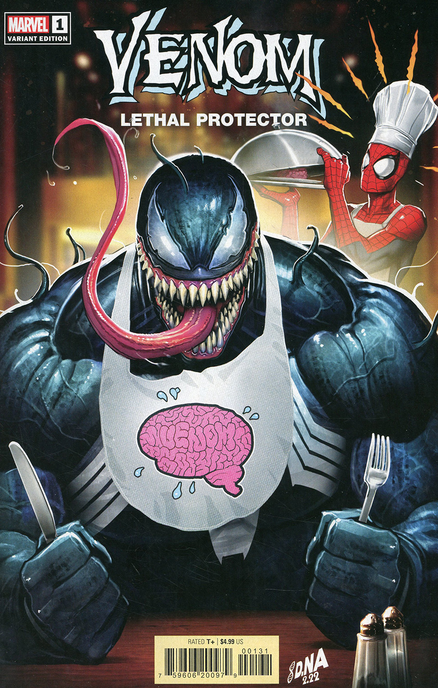 Venom Lethal Protector #1 Cover D Incentive David Nakayama Variant Cover