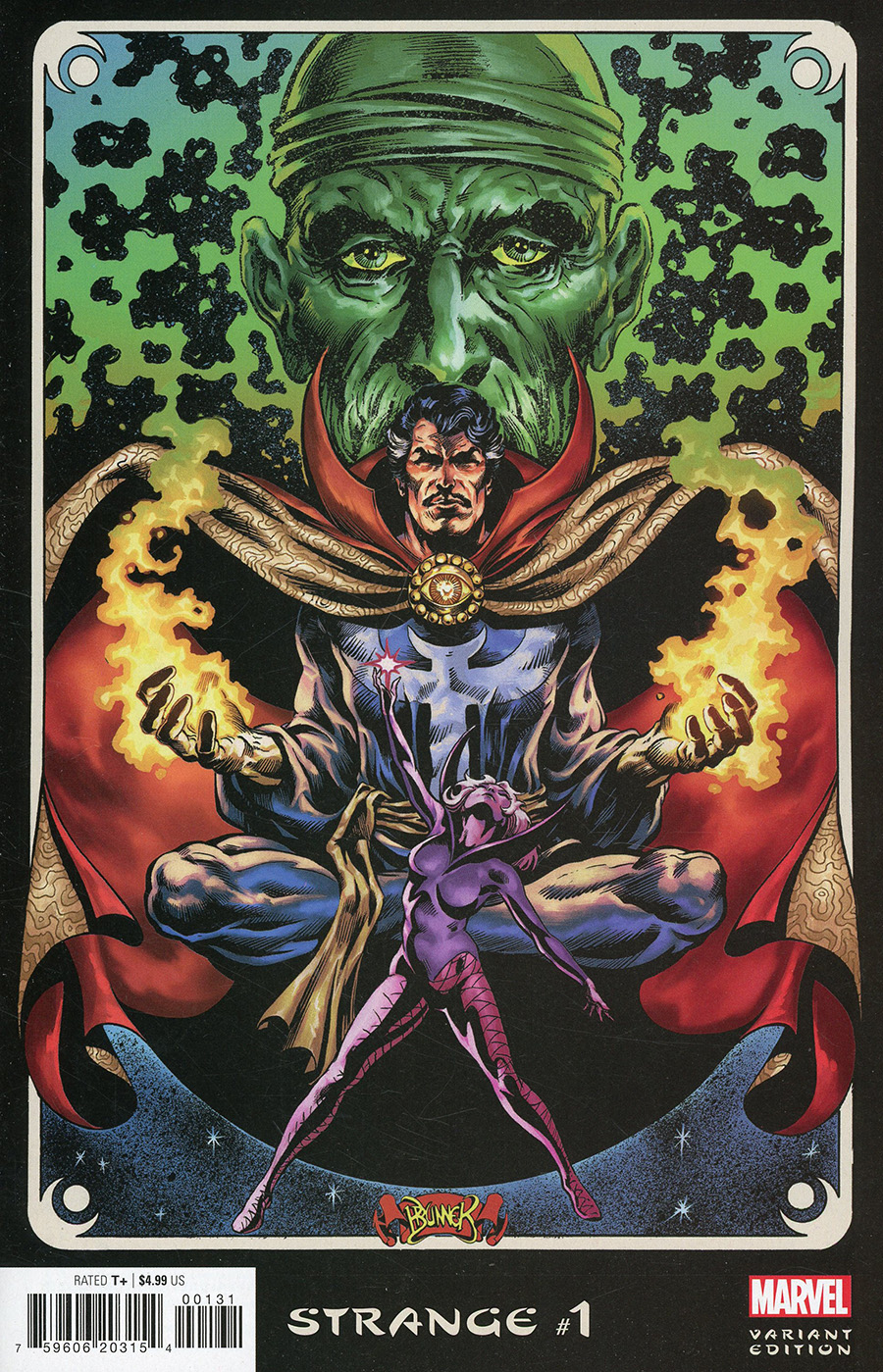 Strange Vol 3 #1 Cover G Incentive Frank Brunner Hiddem Gem Variant Cover