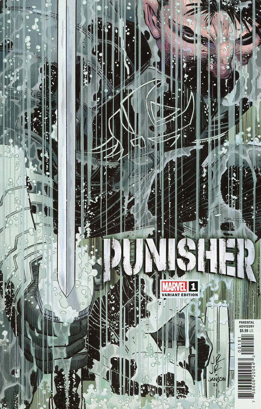Punisher Vol 12 #1 Cover G Incentive John Romita Jr Variant Cover
