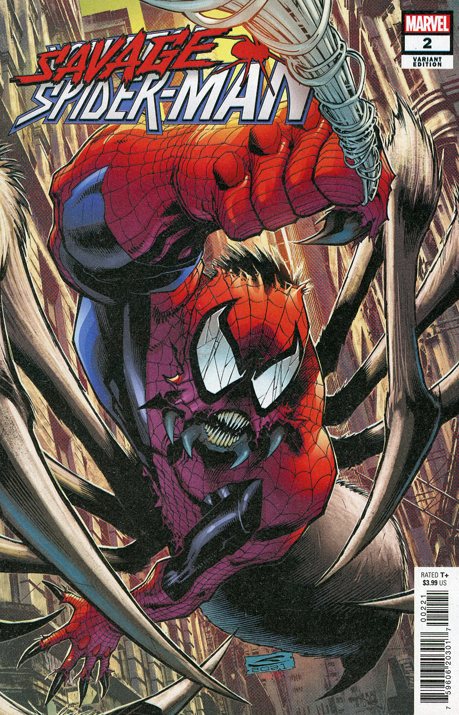 Savage Spider-Man #2 Cover C Incentive Gerardo Sandoval Variant Cover