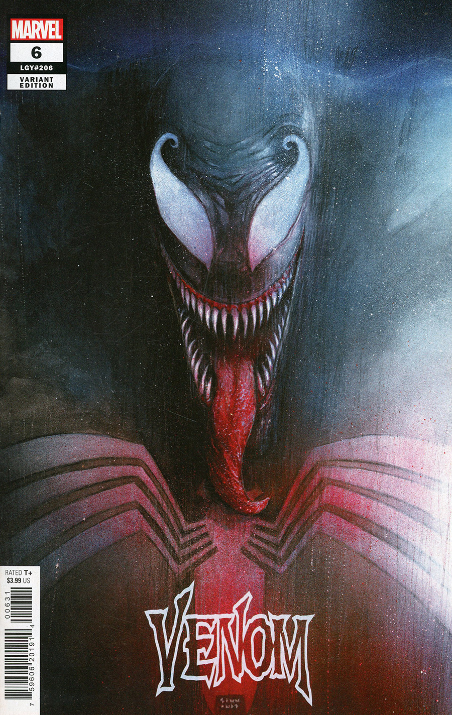 Venom Vol 5 #6 Cover C Incentive Martin Simmonds Variant Cover