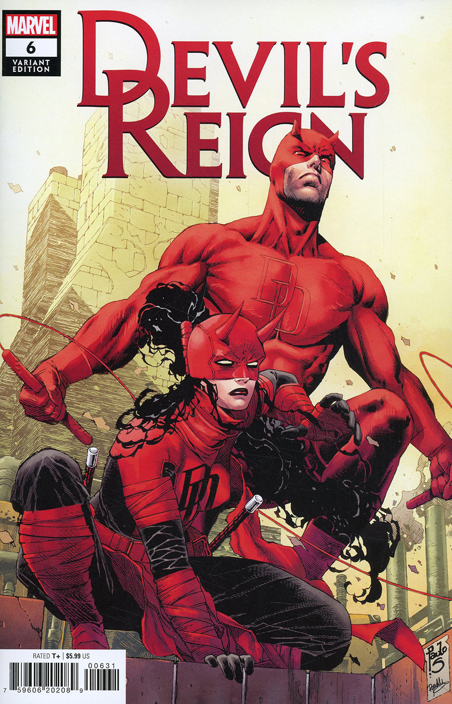 Devils Reign #6 Cover D Incentive Paulo Siquiera Variant Cover