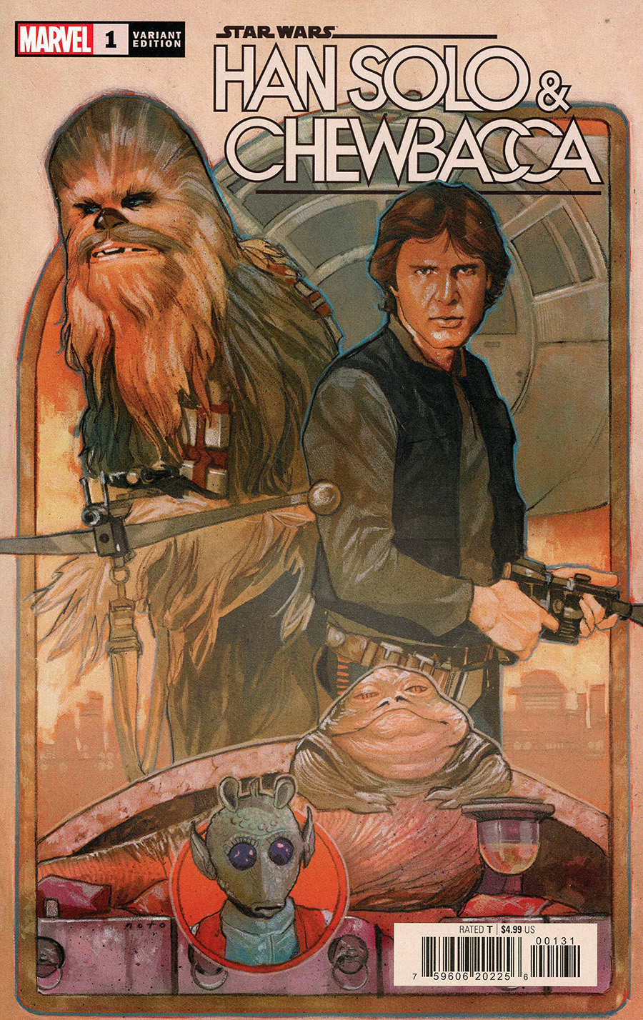 Star Wars Han Solo & Chewbacca #1 Cover C Incentive Phil Noto Variant Cover