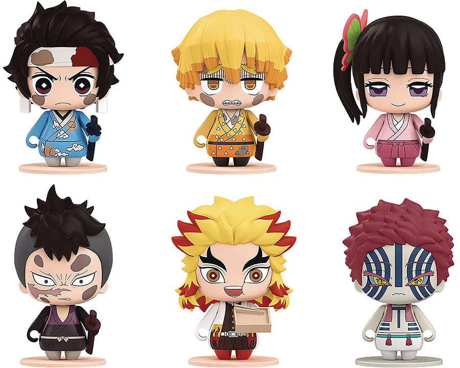 Demon Slayer Kimetsu No Yaiba Pocket Maquette 04 Mini Figure Blind Mystery Box