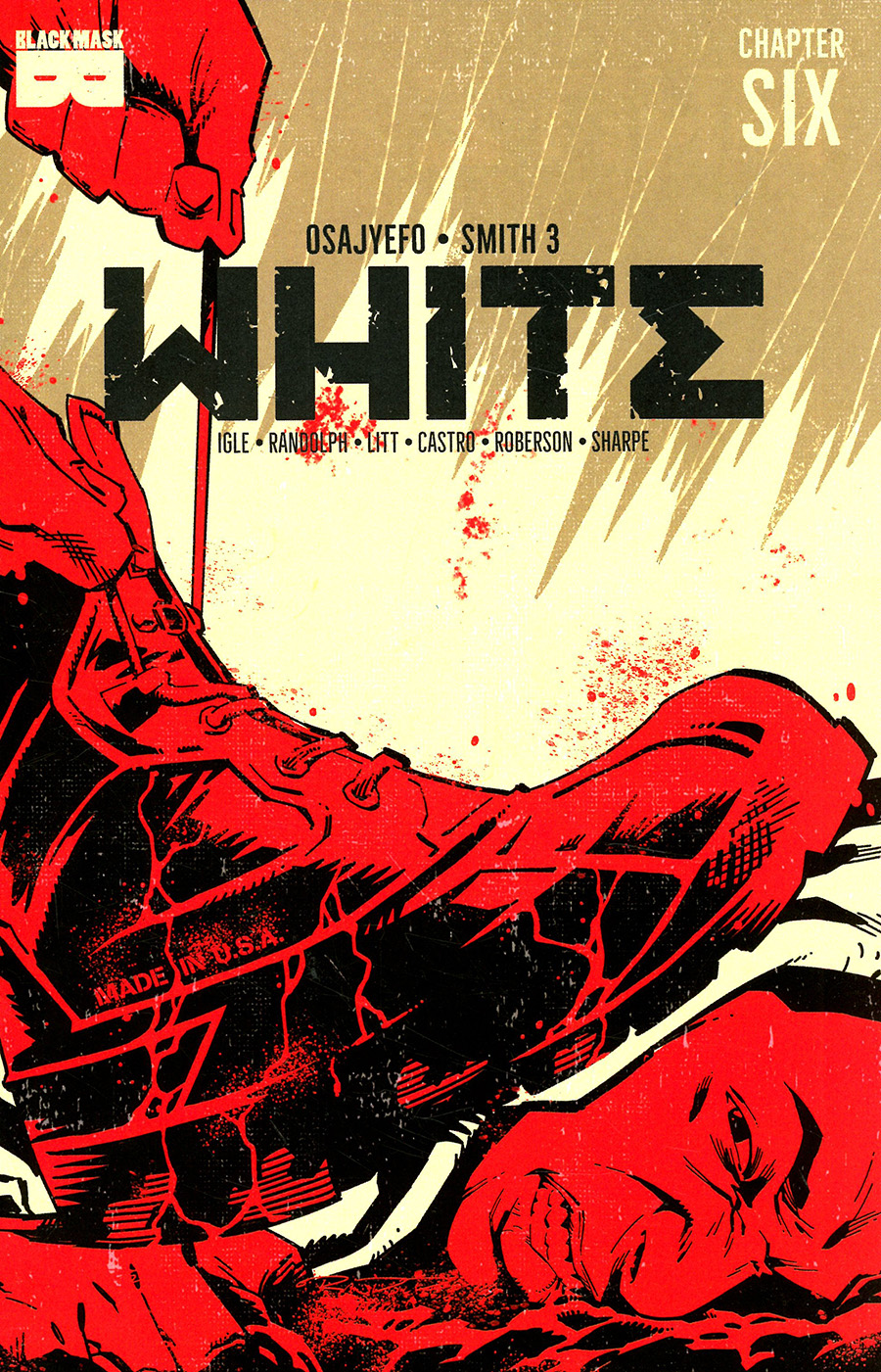 White (Black Mask Comics) #6 Cover B 2nd Ptg