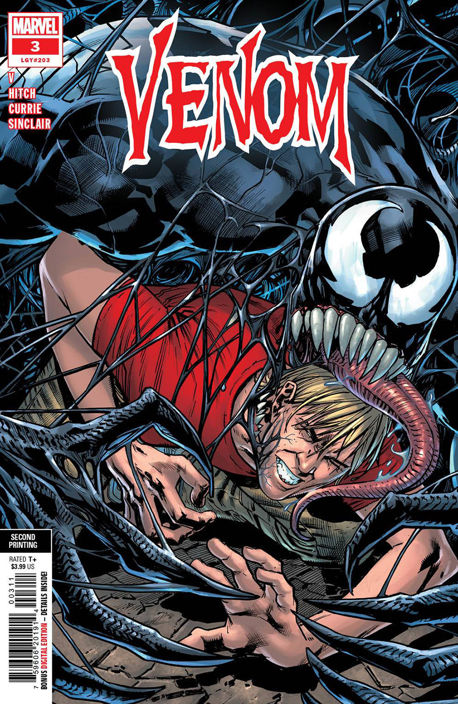 Venom Vol 5 #3 Cover D 2nd Ptg Bryan Hitch Variant Cover