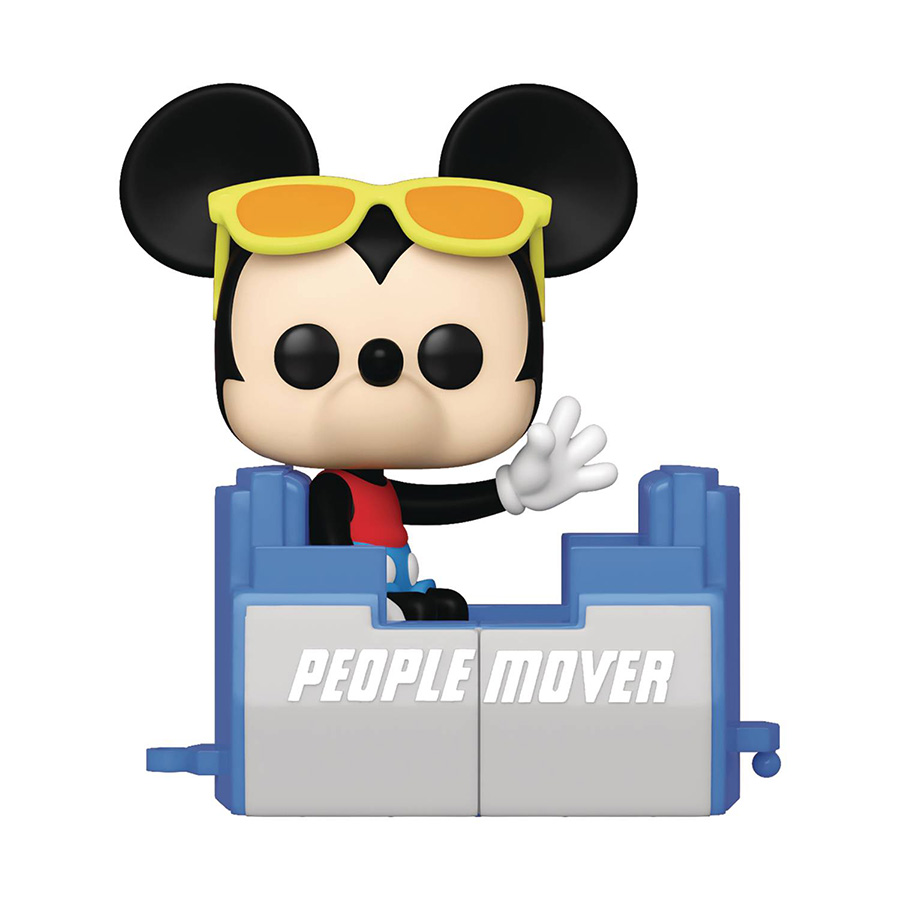 POP Disney Walt Disney World 50th Anniversary People Mover Mickey Vinyl Figure