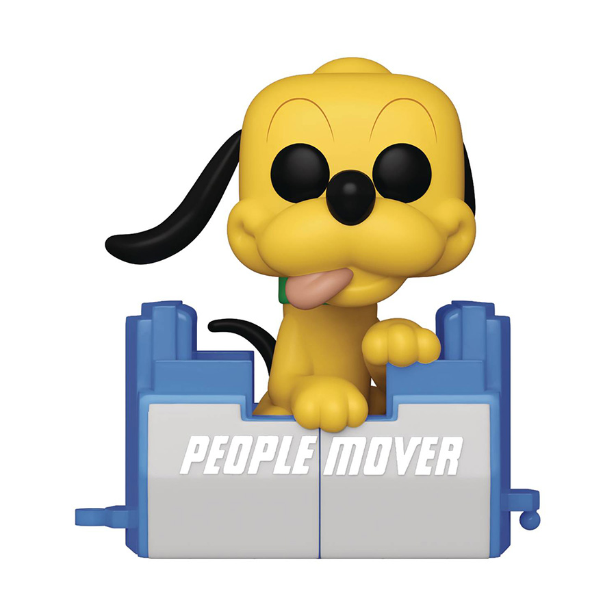 POP Disney Walt Disney World 50th Anniversary People Mover Pluto Vinyl Figure