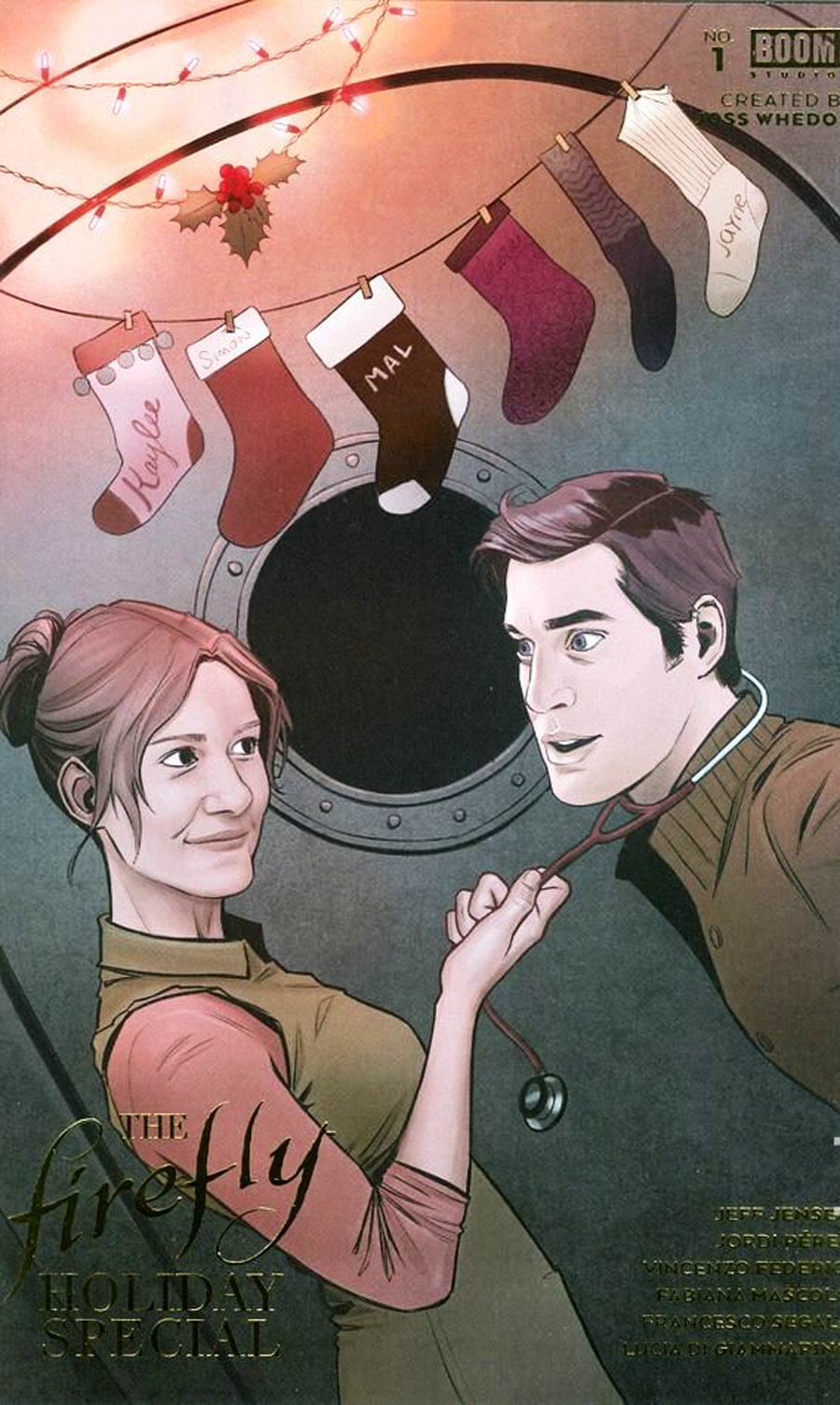 Firefly Holiday Special #1 (One Shot) Cover C-B Variant Caitlin Yarsky Foil Cover