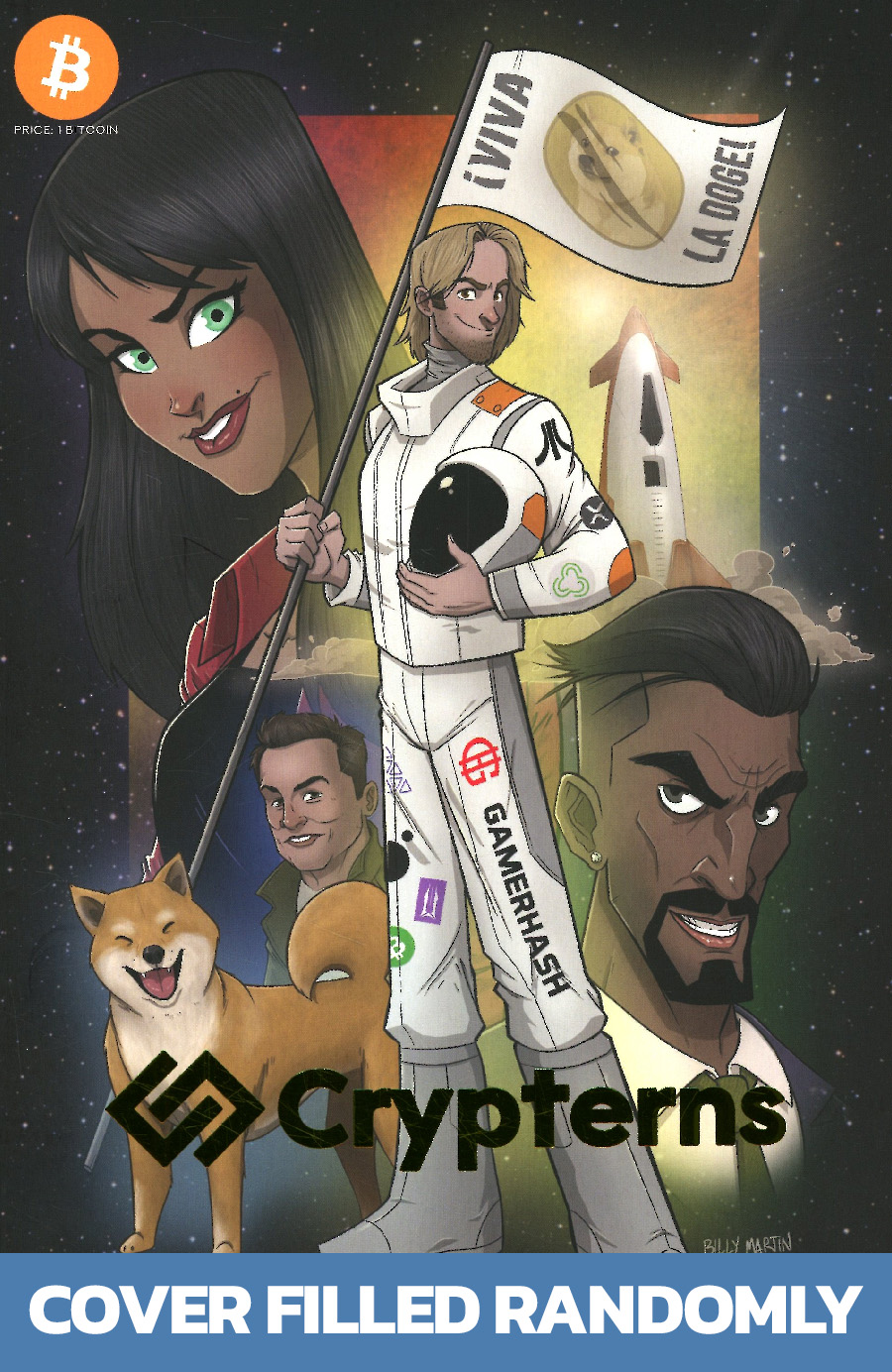 Crypterns #1 Viva La Doge (Filled Randomly)