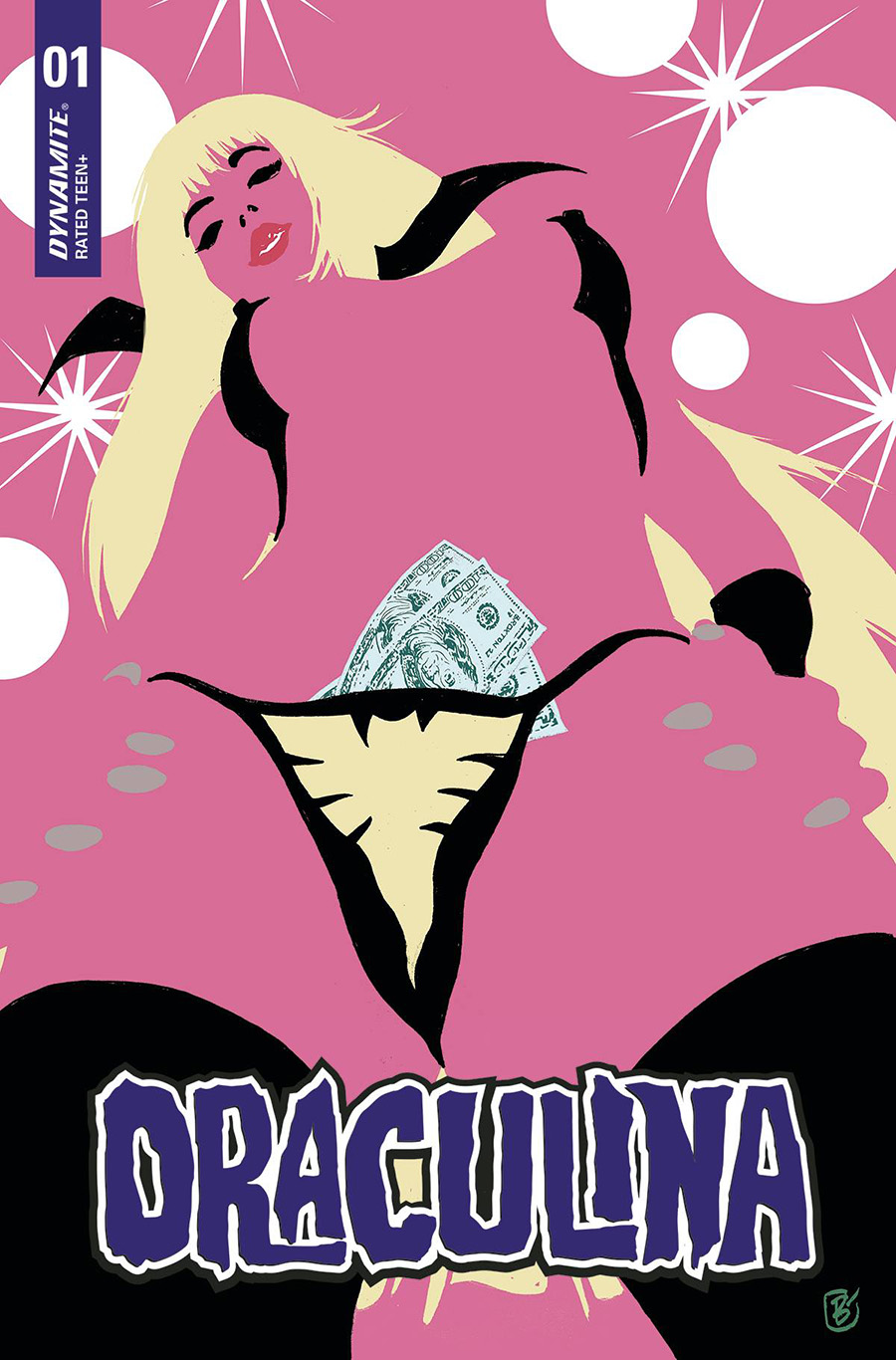 Draculina #1 Cover S Incentive Jimmy Broxton Risque Variant Cover